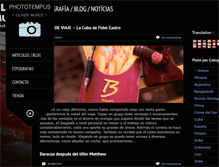 Tablet Screenshot of phototempus.com